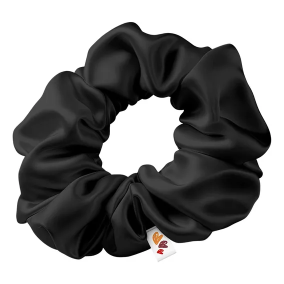 Beleza Ruiva Scrunchie De Cetim - Xuxinha Foto 1