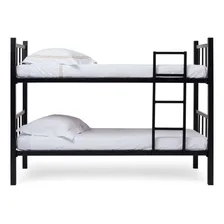 Beliche Tubular Solteiro Para Colchão 188x78cm Preto Gfwt Foto mini 2