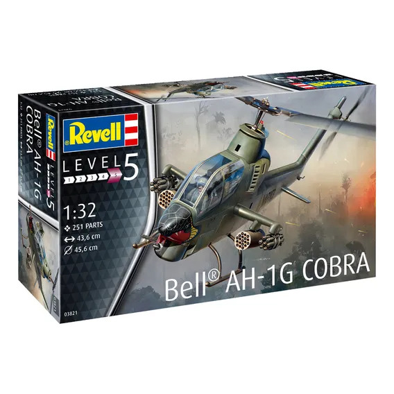 Bell Ah-1g Cobra 1/32 Kit De Montar Revell 03821 Foto 1