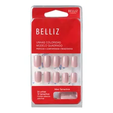 Belliz Nude - Unhas Postiças (2 4 Unidades) Foto mini 1