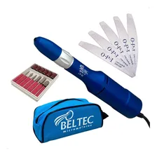 Beltec Lb 50 Micro Motor Podologia Manicure Kit Broca Bivolt Foto mini 1