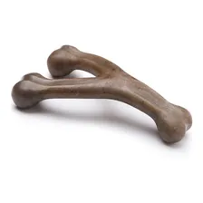 Benebone Wishbone Bacon Medio, Osso De Nylon- Made In Usa - Cor Marron Foto mini 1