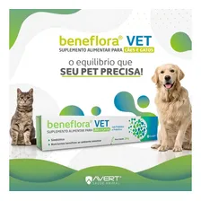 Beneflora Vet 14g Suplemento Alimentar Para Cães Gatos Avert Foto mini 3