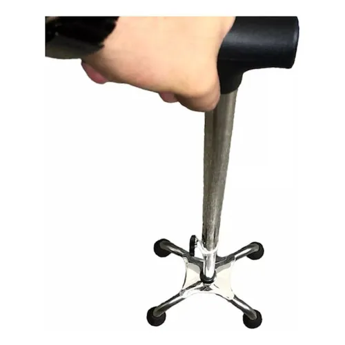 Bengala Em Aluminio Com 4 Apoios Com Regulagem De Altura Cor Prata Foto 1