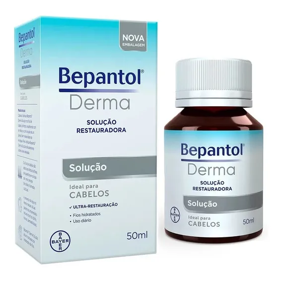 Bepantol Derma Solução Restauradora Hidratante para Cabelos 50ml Foto 1