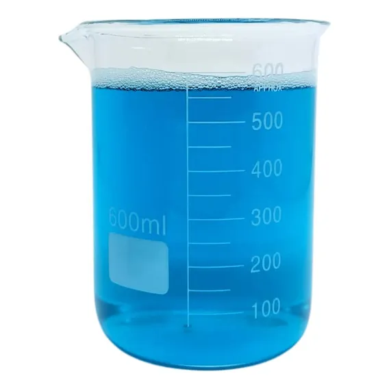 Béquer Becker Vidro Boro 3.3 Forma Baixa (griffin) 600ml Foto 1