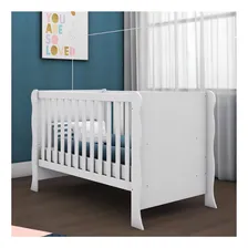 Berço Americano Mini Cama Ariel Branco Com Colchão Ortobom Foto mini 4