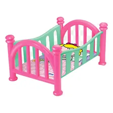 Berço Boneca Bebe Reborn Infantil Grande 47cm Menina Foto mini 2