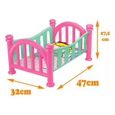 Berço Boneca Bebe Reborn Infantil Grande 47cm Menina Foto mini 4