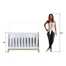 Berço cama Completa Móveis 3 em 1 FM001BCBC branco com Itapuã Foto mini 4