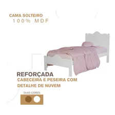 Berço cama da princesas nina solteiro para colchão 188x88 Foto mini 4