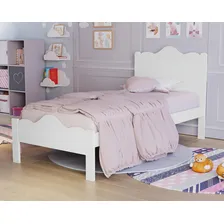 Berço cama da princesas nina solteiro para colchão 188x88 Foto mini 2