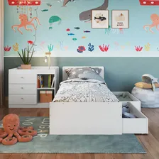 Berço Cama Multifuncional Com GavetÔes Branco Foto mini 3
