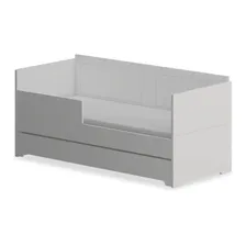 Berço Cama Sol E Mar GĂȘmeos Divicar Branco Acetinado Foto mini 3