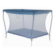 Berço Cercado Chiqueirinho desmontável azul Ninos Foto mini 2
