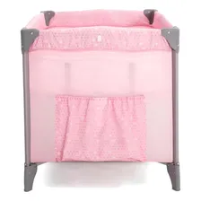 Berço Cercado Portátil Bebê Berço Sleep 18 kg Rosa Claro Voyage Foto mini 4