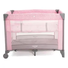 Berço Cercado Portátil Bebê Berço Sleep 18 kg Rosa Claro Voyage Foto mini  3