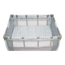 Berço Chiqueirinho Cercado Portátil Desmontável Plus Baby St Cor Folhas Foto mini 4