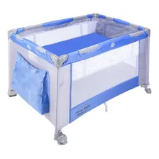 Berço Compacto Chiqueirinho 2 Em 1 Menino Azul Prime Baby Foto  mini 1