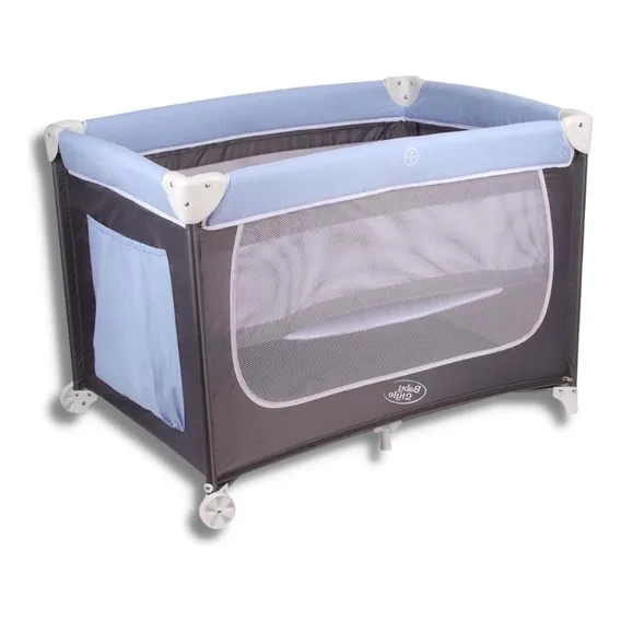 Berco Desmontavel Confort Azul - Baby Style Cor Azul-celeste Foto 1