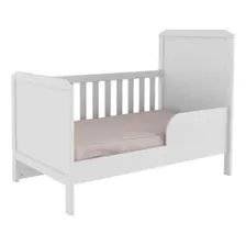 Berço E Mini Cama Peroba Cloe 100% Mdf Branco Foto mini  2