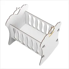 Berço para bonecas Ofertamo Berço Infantil de Boneca cor branco Foto mini 3