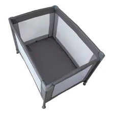 Berço Portátil Basic Cinza Galzerano Chiqueiro Cercado Bebê Foto mini  2