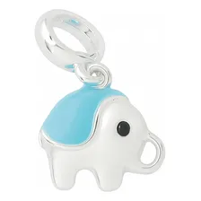 Berloque Elefante Em Prata 925 Foto  mini 1