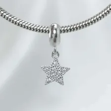 Berloque Estrela Com Zirc么nia Prata 925 Foto mini 4