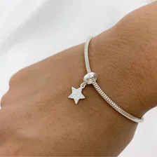 Berloque Estrela Com Zirc么nia Prata 925 Foto mini 2