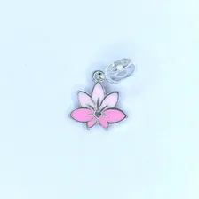 Berloque Flor De Lis Em Prata 925 Foto mini 2