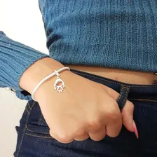 Berloque Menina Irmã Banhado A Prata 925 Com Certificado Foto mini 3
