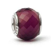 Berloque Murano Prata 925 E Zircônia - Roxo Foto  mini 1
