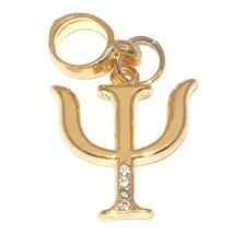 Berloque Pingente Psicologia Psicologa Folheado Ouro Cor Dourado Foto  mini 1