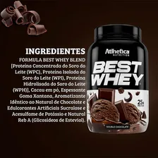 Best Whey Protein | Athletica Nutrition, Double Chocolate 900g Foto mini  2