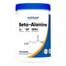 Beta Alanina Beta Alanine Sem Sabor 500g 17,6 Oz Nutricost Foto mini 1
