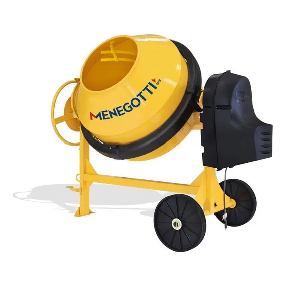 Betoneira Com Motor Prime 400l 220v Menegotti Foto 1