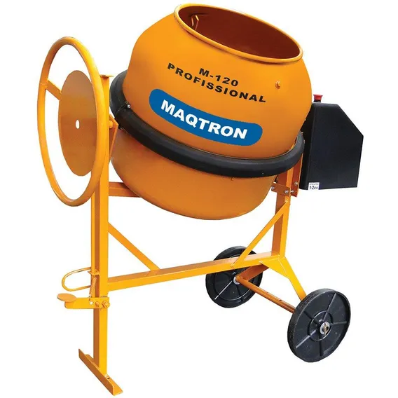 Betoneira Motor 1/2cv Monofásico 120 Litros - Maqtron Foto 1