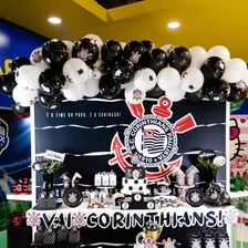 Bexiga BalĂ”es Tema NÂș 09 Corinthians TimĂŁo - 25 Unid Foto mini 2