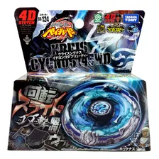 Beyblade Cygnus Beibleide Do Cisne Rapidity + Lancador Hyoga Cor Azul Foto mini  3