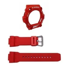 Bezel + Pulseira Casio G-shock Vermelho G-7900 100% Foto mini 1