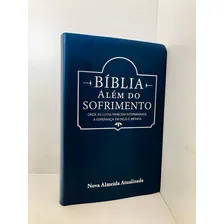 Bíblia Além do Sofrimento Cpad Azul Foto  mini 1