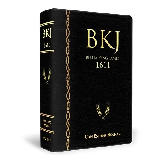 Biblia de Estudo King James 1611 Estudo Holman Editorial BVBooks Foto 1