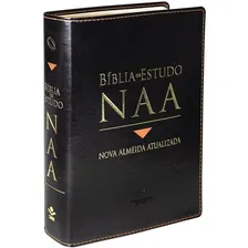 BĂblia de estudo Naa Nova Almeida atualizada sociedade BĂblica do Brasil capa mole Foto mini 1