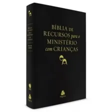 Bíblia De Recursos Para O Ministério Com Crianças Grd Preta Foto mini 1