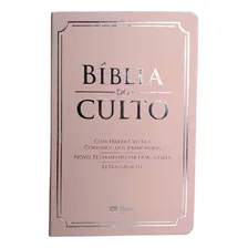 Bíblia Do Culto - Jfa - Rosa - Letra Gigante Foto mini 1