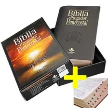Bíblia Do Pregador Pentecostal - Luxo Preta Foto mini 1