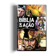 Bíblia em ação - Capa dura impressa única, de Cariello, Sérgio. Bíblia em Ação Editorial Geo-Gráfica e Editora Ltda, capa dura em português, 2017 Foto mini  3