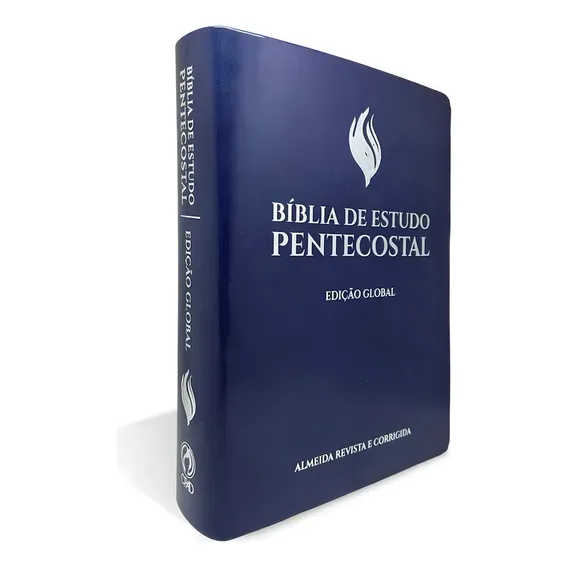 Bíblia Estudo Pentecostal | Edição Global | Azul Foto 1
