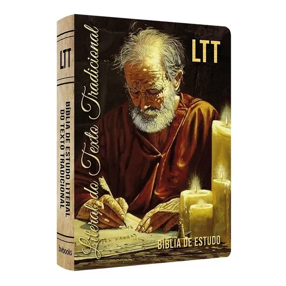 Bíblia LTT Estudo Literal do Texto Tradicional Capa Artist: Bíblia LTT Estudo Literal do Texto Tradicional, de Hélio de Menezes. Série 1 Editora BVBooks, capa dura, edição 3 em português Foto 1